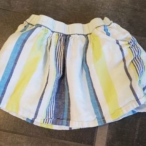 Gymboree Stripped Skirt 6/7